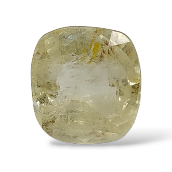 Natural yellow sapphire (pukhraj)