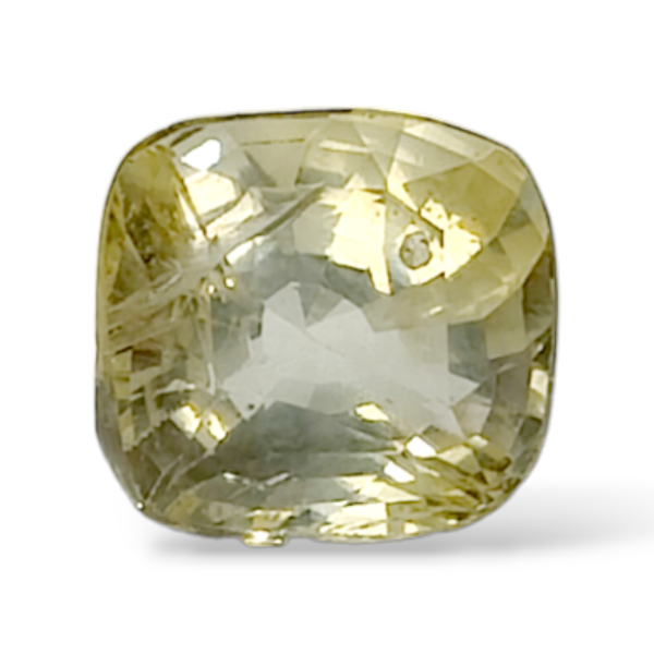 Natural yellow sapphire (pukhraj)