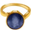 blue sapphire neelam ring