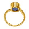 blue sapphire neelam ring