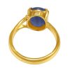 blue sapphire neelam ring