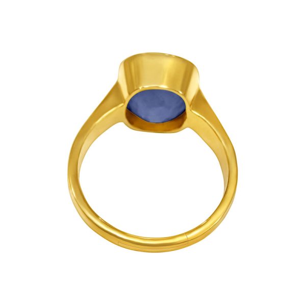 blue sapphire neelam ring