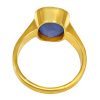 blue sapphire neelam ring