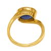 blue sapphire neelam ring