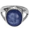 blue sapphire neelam ring