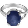 blue sapphire neelam ring