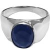 blue sapphire neelam ring