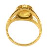 yellow sapphire pukhraj ring