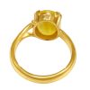 yellow sapphire pukhraj ring